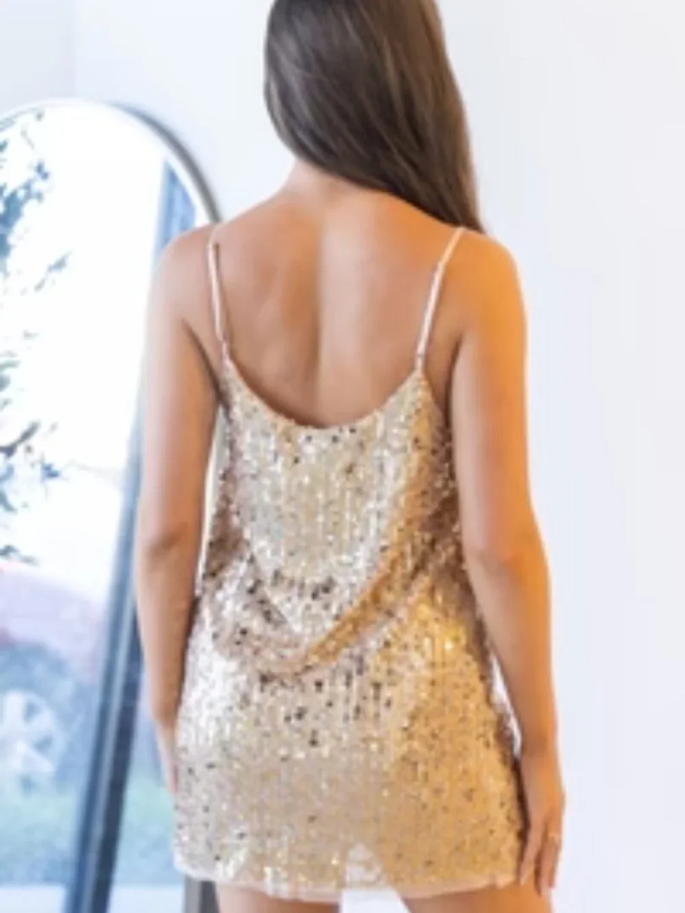 Free People Midnight Kiss Mini Slip Dress - NWT (Size XL)